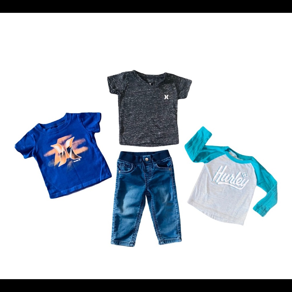 Hurley baby boy set
